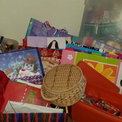 Wrapping Paper and Gift Bags