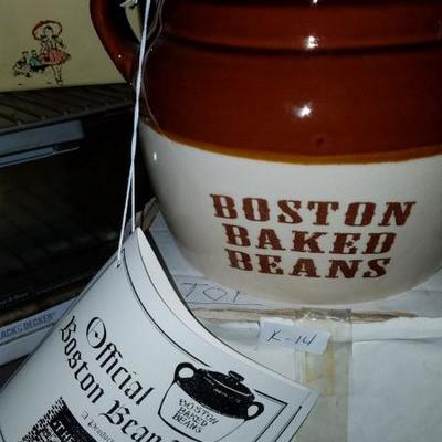 Kitchen Items with Bean Pot