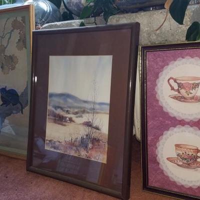 Houseplants and Artwork
