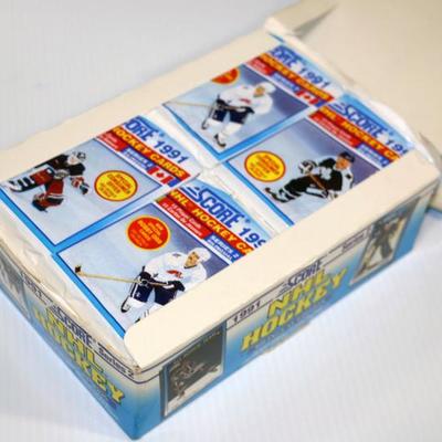 1991 Score NHL Hockey Player Cards Series 2 Factory Complete Box Lot #815-37