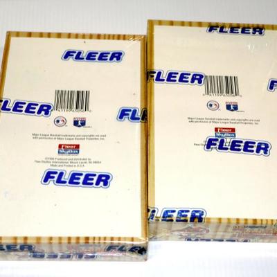 2x 1996 Fleer Baseball Baltimore ORIOLES Factory Sealed Box Cal Ripken #815-38