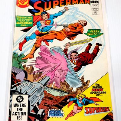 SUPERMAN #371 376 377 DC Comics 1982 - 3 Comic Books Lot #815-09