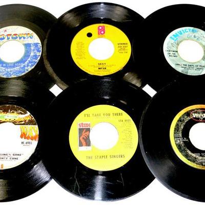 60 Vintage 45's Records Lot - Great Titles - Lot #724-71