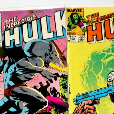 Incredible HULK #290 291 292 Marvel Comics 1984 Comic Book Lot 815-27