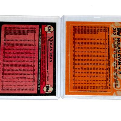 NOLAN RYAN Baseball Cards Set of 4 Topps 1985 1987-89 Lot #815-34