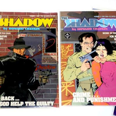 The SHADOW #1-4 Complete Set by Howard Chaykin DC Comics Lot #815-23