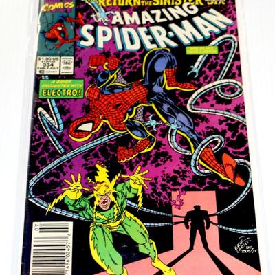 Amazing Spider-Man #334 Marvel Comics 1990 Comic Book #815-05