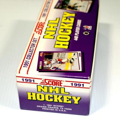 1991 Score NHL Hockey Player Cards Factory Complete Box Lot #815-35