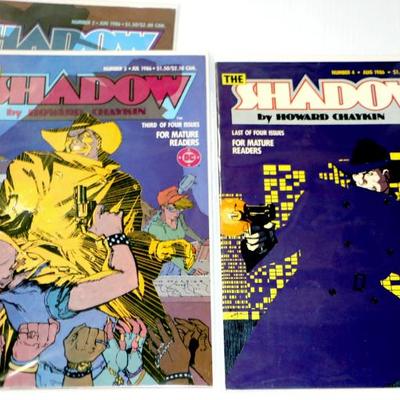 The SHADOW #1-4 Complete Set by Howard Chaykin DC Comics Lot #815-23