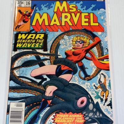 Ms. MARVEL #16 Marvel Comics 1978 1st Appearance of Mystique Bronze Age #815-04