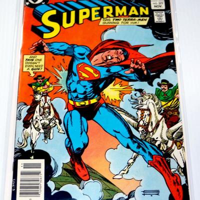 SUPERMAN #371 376 377 DC Comics 1982 - 3 Comic Books Lot #815-09