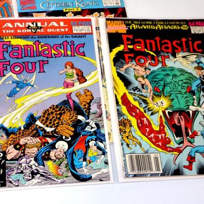 Fantastic Four Annuals #22 24 25 27 Marvel Comics 1989-1994 Lot #815-19