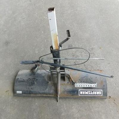 Craftsman Push Plow with Accessories as Shown