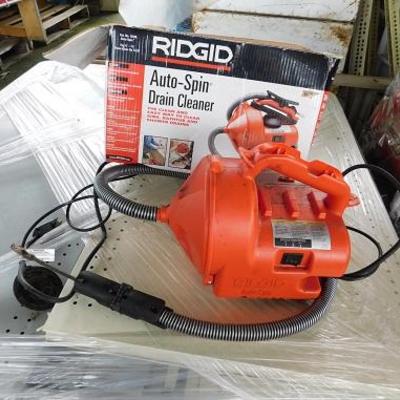Rigid Auto-Spin Drain Cleaner