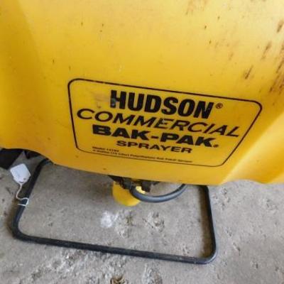 Hudson Commercial Back Pack Sprayer
