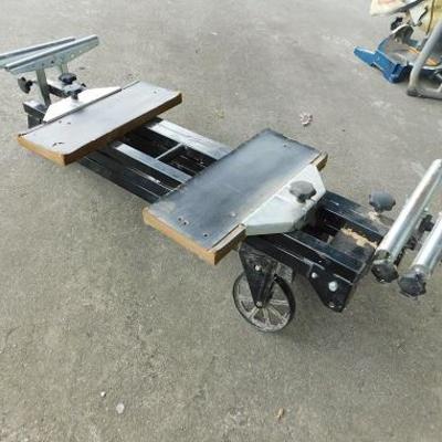 Fold Work  Table with Roller Set and Vise Bench