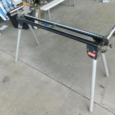 Fold Work Table with Rollers