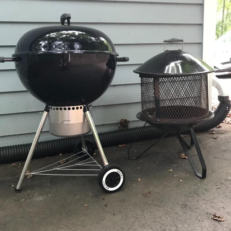 can i use my weber grill as a fire pit