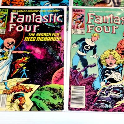 Fantastic Four #260 261 262 264 266 267 Marvel Comics 1984 Lot #828-12