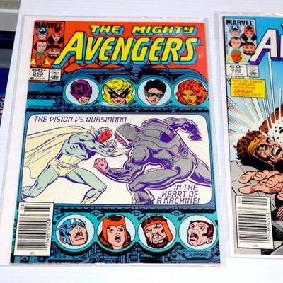 The Mighty AVENGERS #249 252 253 Marvel Comics 1985 Lot #828-10