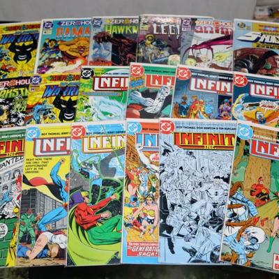 300 Comic Books Lot - Marvel 180, DC 70, Indie 50 - 1 Long Box #828-01