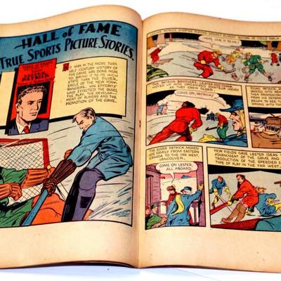 1944 True Sport Picture Stories Vol.2 #7 Comics Golden Age RARE #828-68