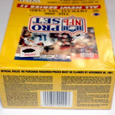 1990 NFL Pro Set Series II Football Cards New Factory Sealed Box Lot #828-51
