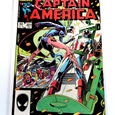 Captain America #301 302 303 Marvel Comics circa 1985 High grade #828-72
