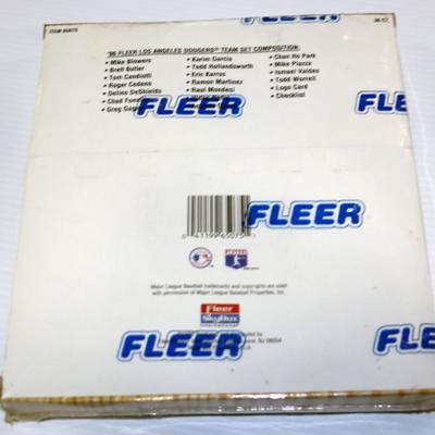 1996 Fleer MLB Baseball L.A. DODGERS Team Set Sealed Box 36 Packs Lot #828-47