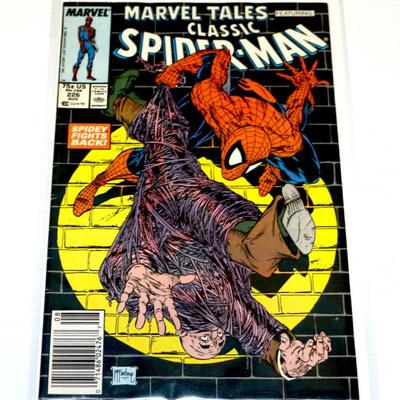 Marvel Tales SPIDER-MAN #213 222 226 Punisher 1988 Marvel Comics Lot #828-38