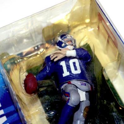 2006 McFarlane Football NFL Series 13 Eli Manning Blue #30 Action Figure #828-57