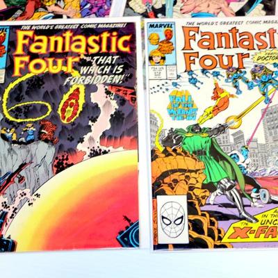 Fantastic Four #298 301 305 306 312 316 323 327 328 Marvel Comics Lot #828-14