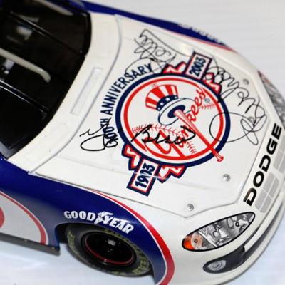 Yogi Berra Autographed 2003 Nascar Diecast Car Limited Edition w/ COA #828-59