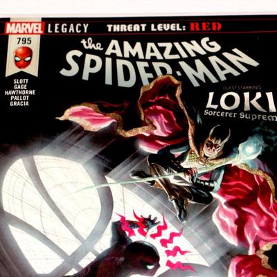 AMAZING SPIDER-MAN #795 Red Goblin cameo 2018 Marvel Comics Lot #828-19