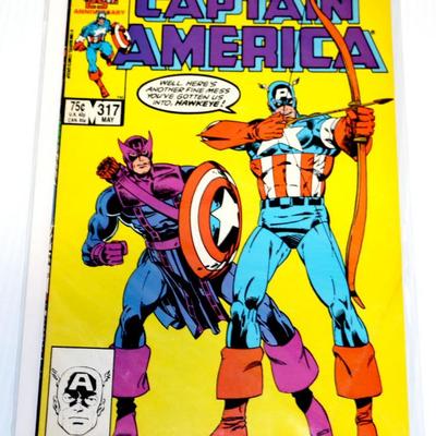 Captain America #316 317 318 319 Marvel Comics c.1986 High grade #828-73