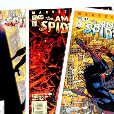 AMAZING SPIDER-MAN vol.2 #41 #42 #49 - 2002/03 Marvel Comics Lot #828-25
