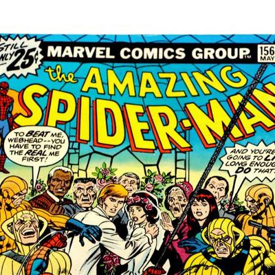 AMAZING SPIDER-MAN #156 Mirage 1st app. Bronze Age 1976 Marvel Comics #828-31