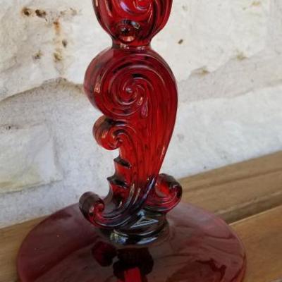 Fostoria #2535 | Ruby Red