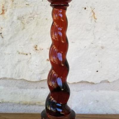 Northwood Glass Twisted Taper | Amber