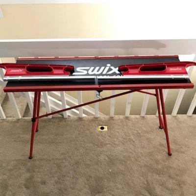 Lot 27: Swix Waxing Tables with Ski Holders