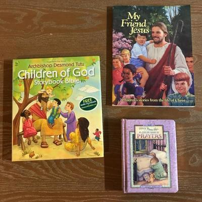 Lot 60: Various Children’s Prayer And Bible Story Books