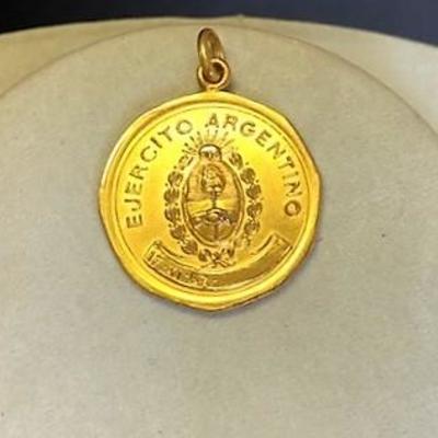 Argentine Military Honor Medal (18K Gold) 