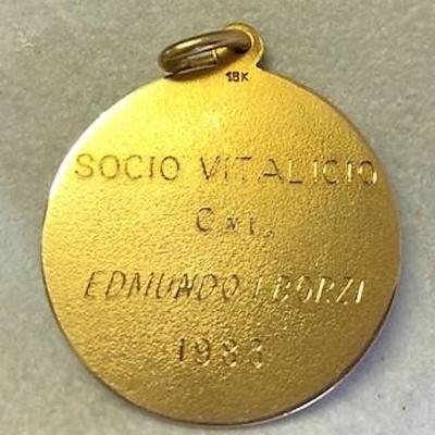 Engraved, Argentine Army Honor Medal (18K Gold)