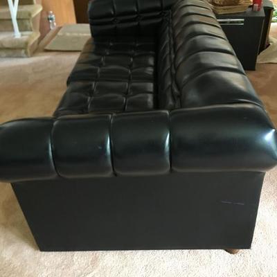 Gorgeous Mid Century Leather Sofa