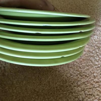42 pc Green Dishes Set (USA) Russel Wright
