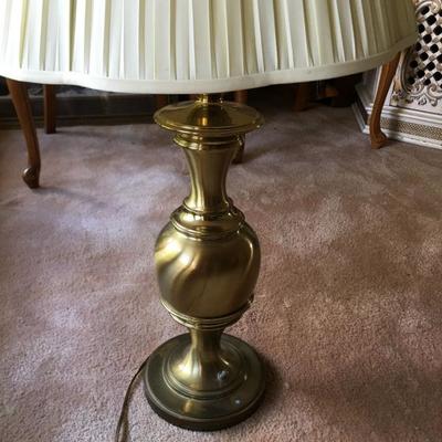 Gold Parlor Lamp