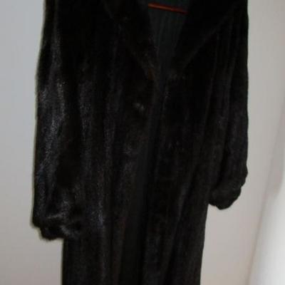 Vintage Fur Coat with Hat and 2nd Imitation Fur Coat