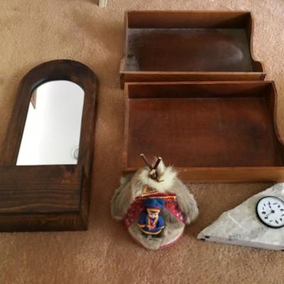 Wood Trays and Accents