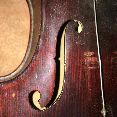 Antique Violin with Case