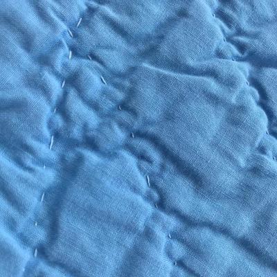 Hand stiched Wedding Ring Oversized Quilt